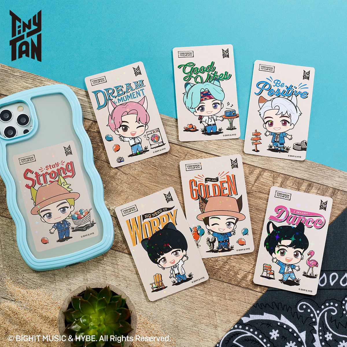 BTS アクリルキーホルダー Tinytan FUN PARK 2023 7種 TinyTAN』の大型イベントが「Permission to Dance」をテーマに